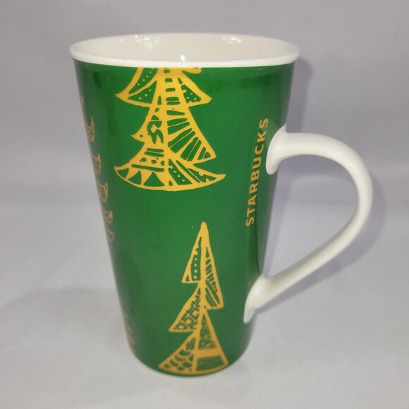 Starbucks 2015 Holiday 6" Coffee Cup 18 floz /532ml Christmas Ceramic Mug - Picture 1 of 1